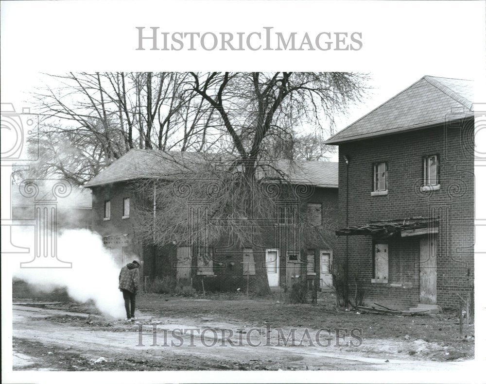 1992, Helen Gate wood doorway Park Projects - RRV01371 - Historic Images