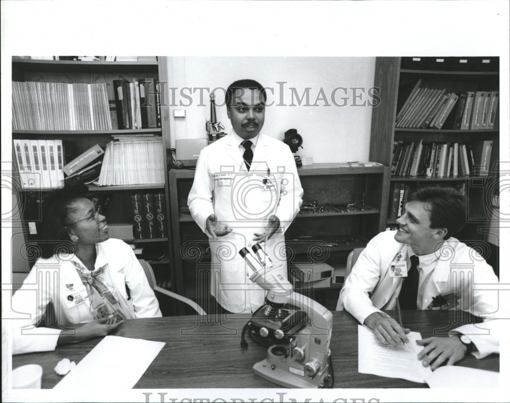 1991 Dr Richard Smith Jacqueline Campbell - Historic Images