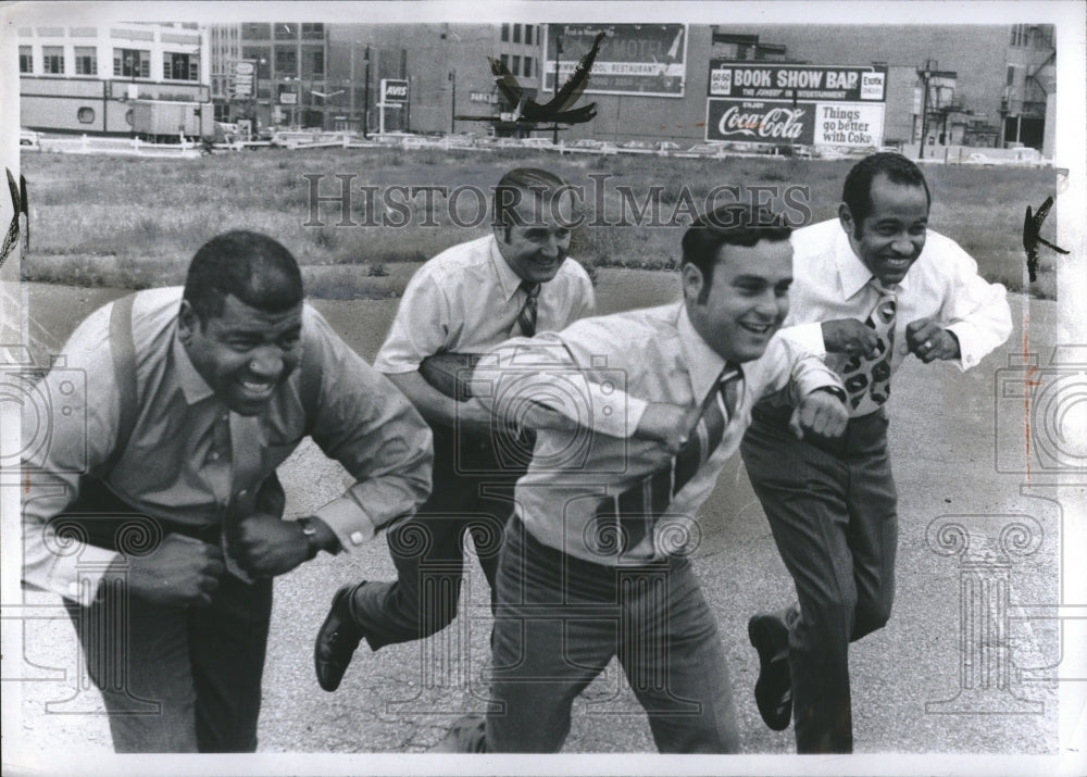 1970 Roman Mayor Grills Night Train Lane - Historic Images