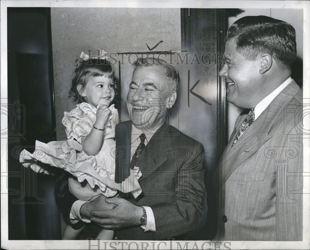 1950, George P. Hooper &amp; Granddaughter - RRV02061 - Historic Images