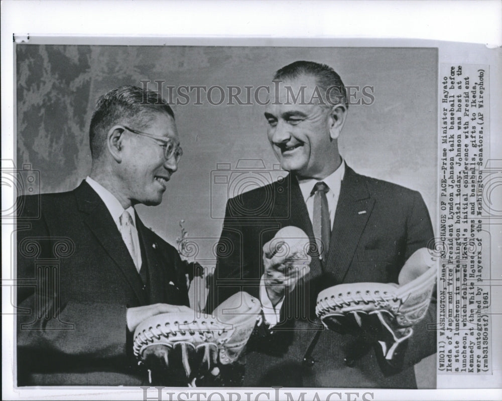 1961 Prime Minister Hayato State Washington - Historic Images