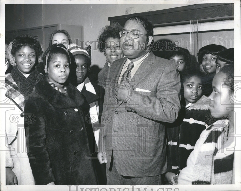 1972 Charles Diggs Jr Congressman Michigan - Historic Images