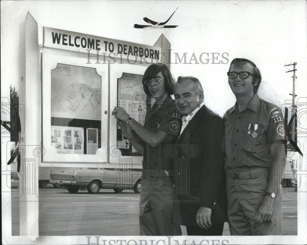 1973 Detroit Boy Scout Don Jablonski - Historic Images