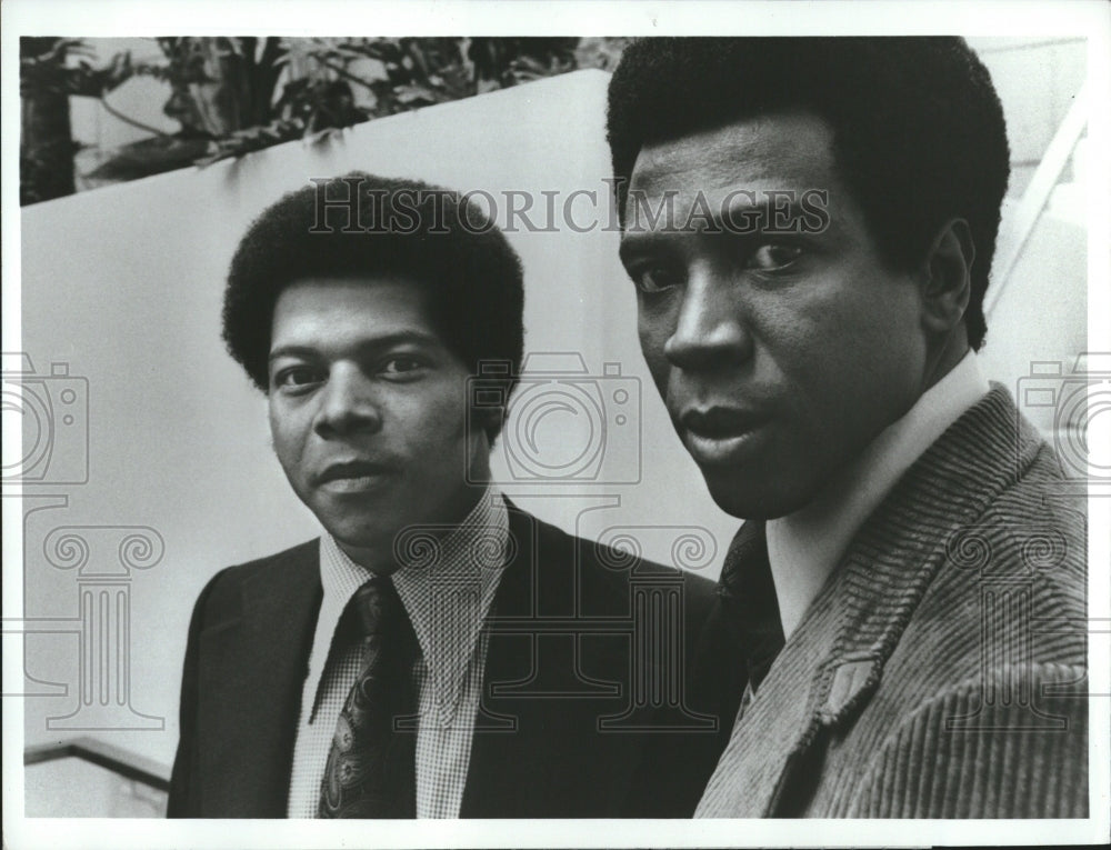 1973 Press Photo Felton Perry Lou Gossett Fuzz Brothers - RRV02393 - Historic Images