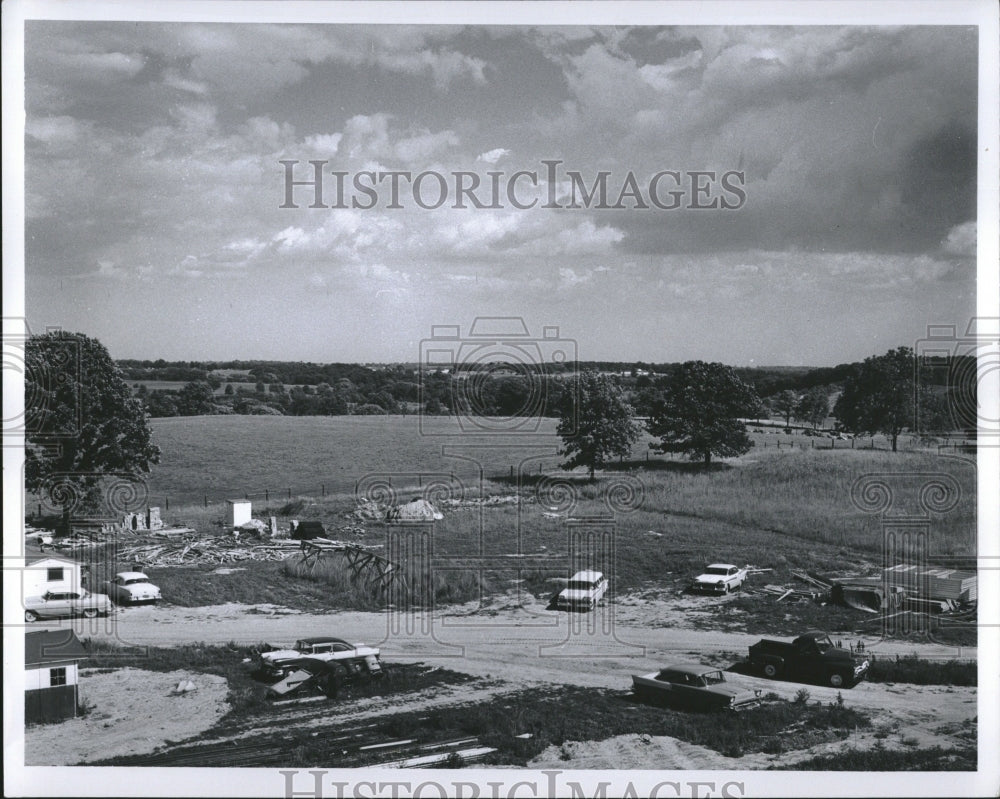 1959 Press Photo Michigan State University buildings - RRV02415 - Historic Images