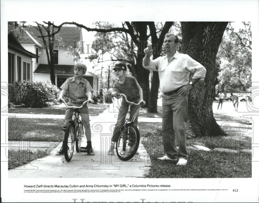 1992 Macaulay Culkin My Girl Film Actor - Historic Images