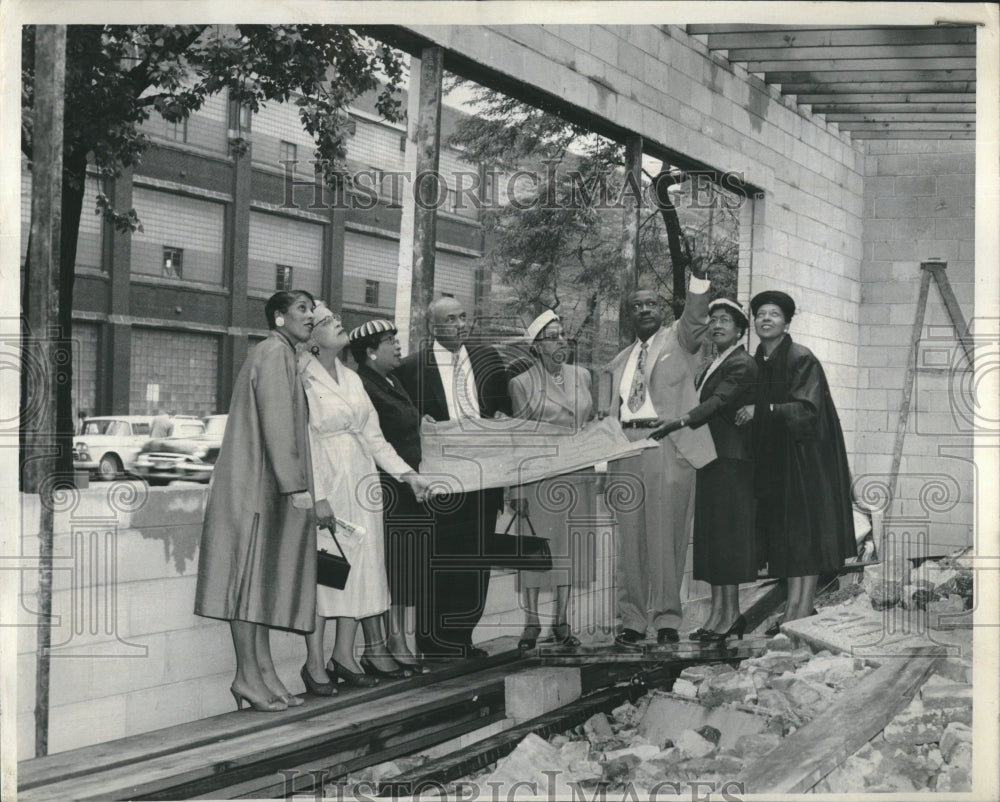 1958 Press Photo South Side Boys Club Funds Program - RRV02507 - Historic Images