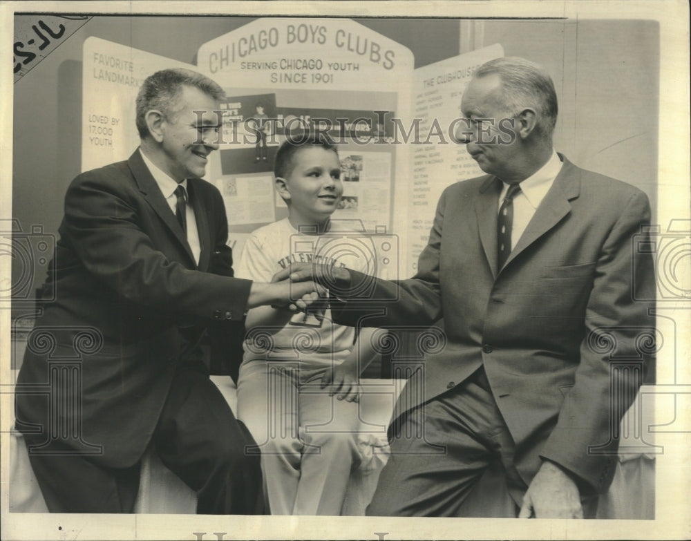 1963 Press Photo Chicago Boys Clubs Opens Fund Drive - RRV02515 - Historic Images