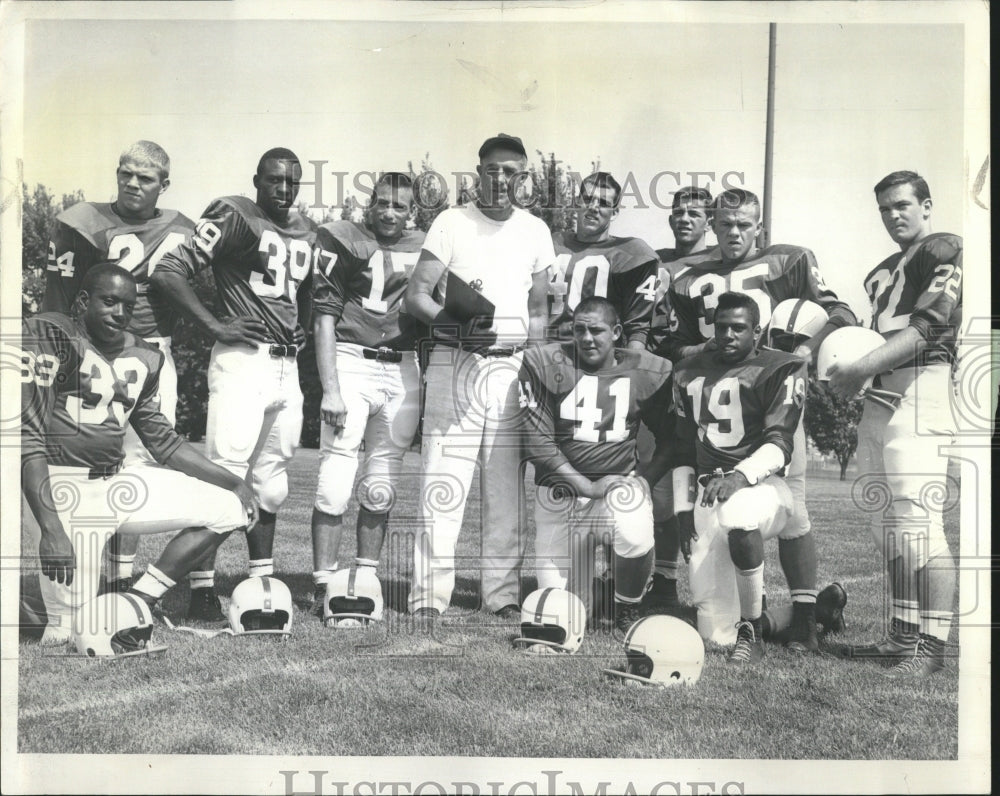 1961 Boys Football George Michael Terry - Historic Images