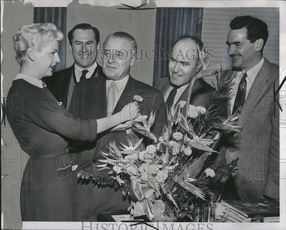 1955 Michigan Mortgage Anniversary Party - Historic Images