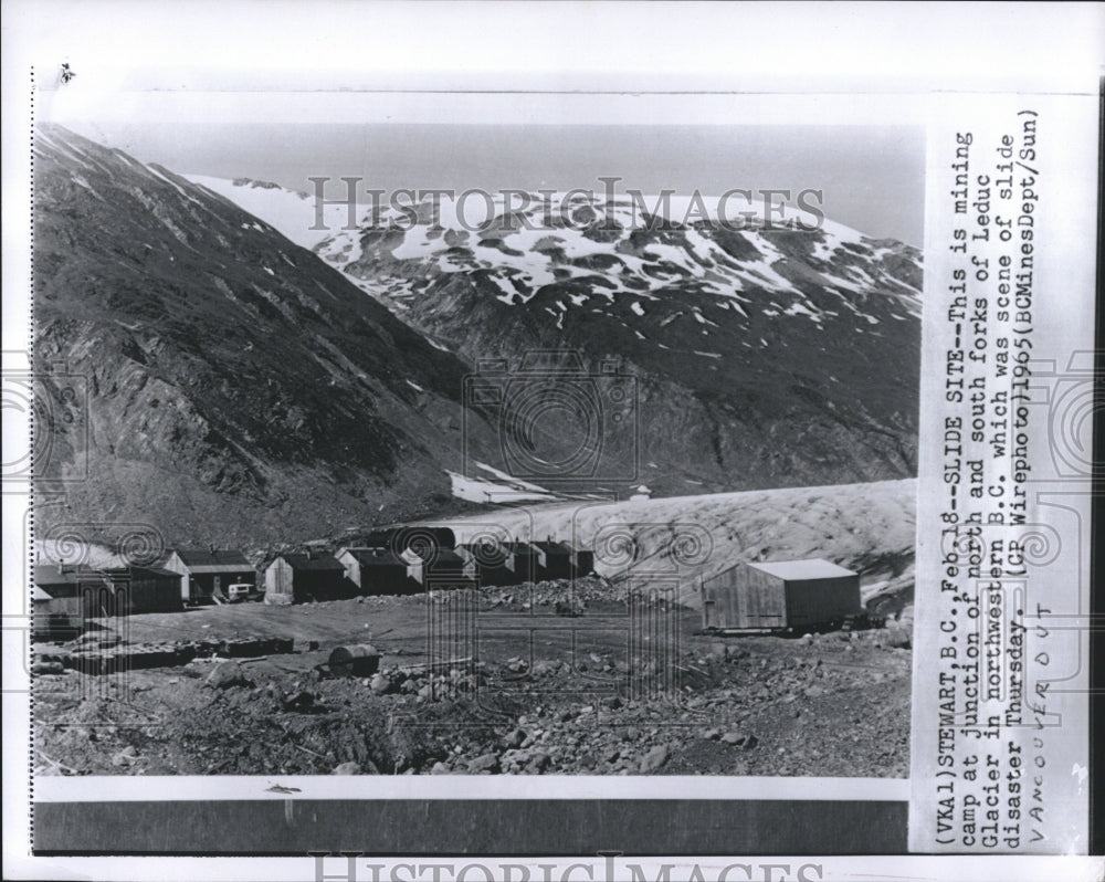 1965 Press Photo Camp Junction North South Fork Leduc - RRV02639 - Historic Images