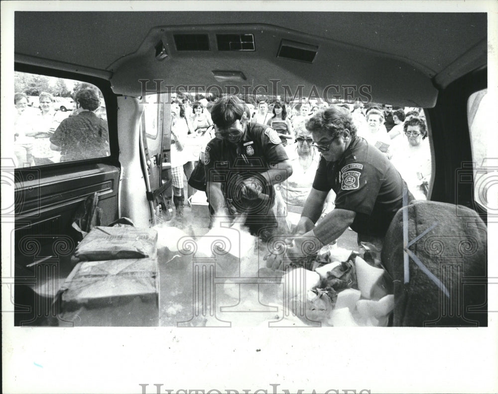 1980 Canton Police Dry Ice - Historic Images