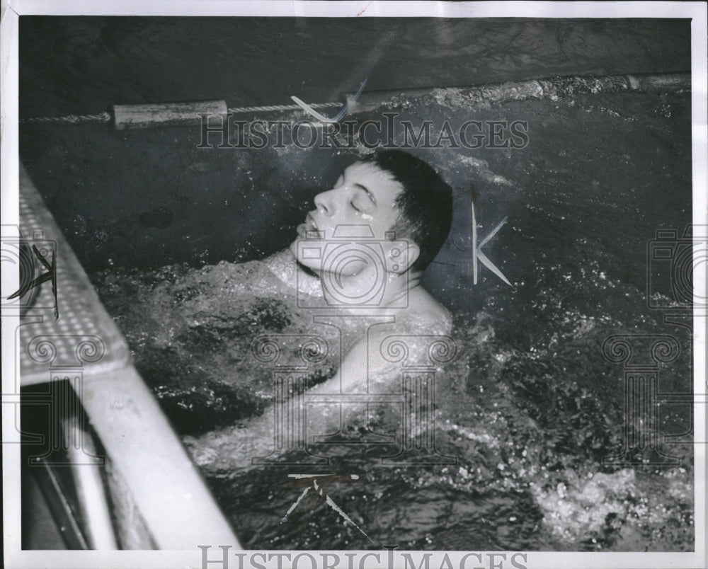 1958, Fred Macmillan Swimmer Record Yard - RRV03025 - Historic Images