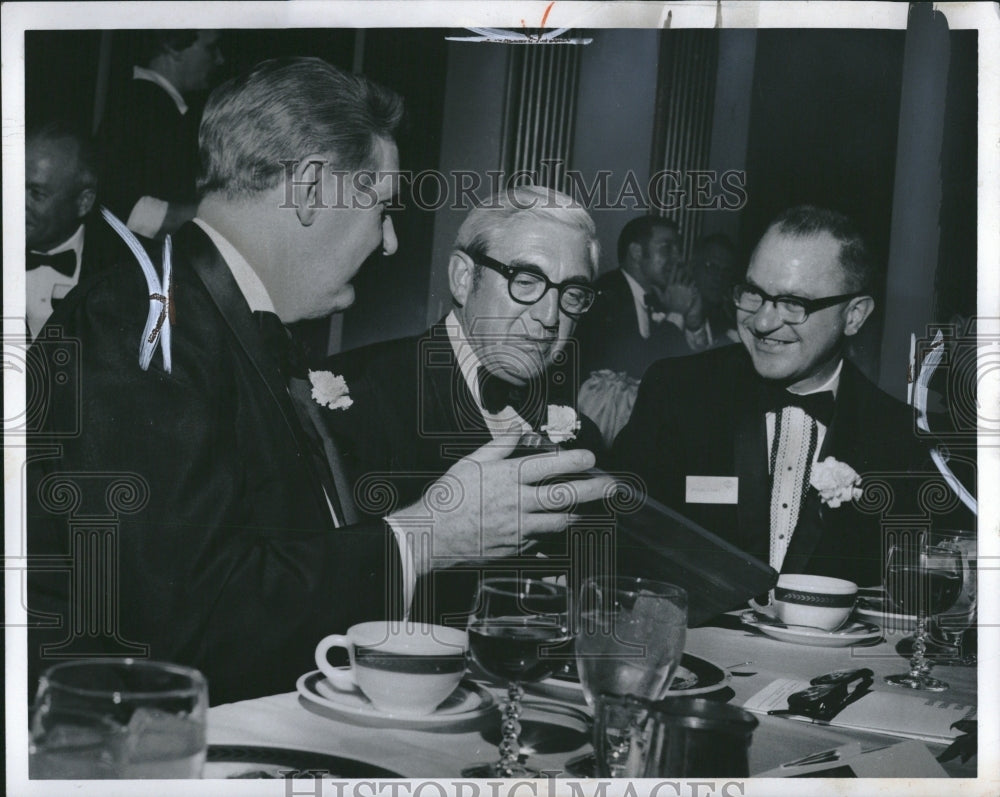 1970 Business Executives At Dinner - Historic Images