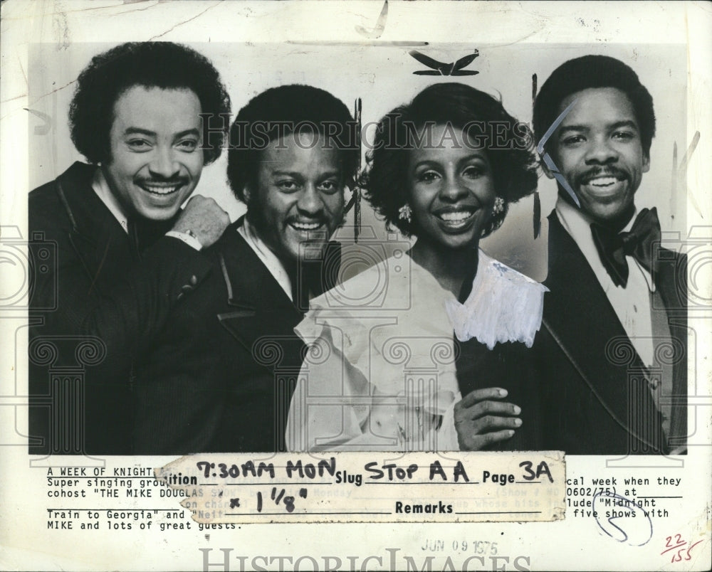 1975 Photo Music Group Gladys Knight + The Pips - RRV03067 - Historic Images