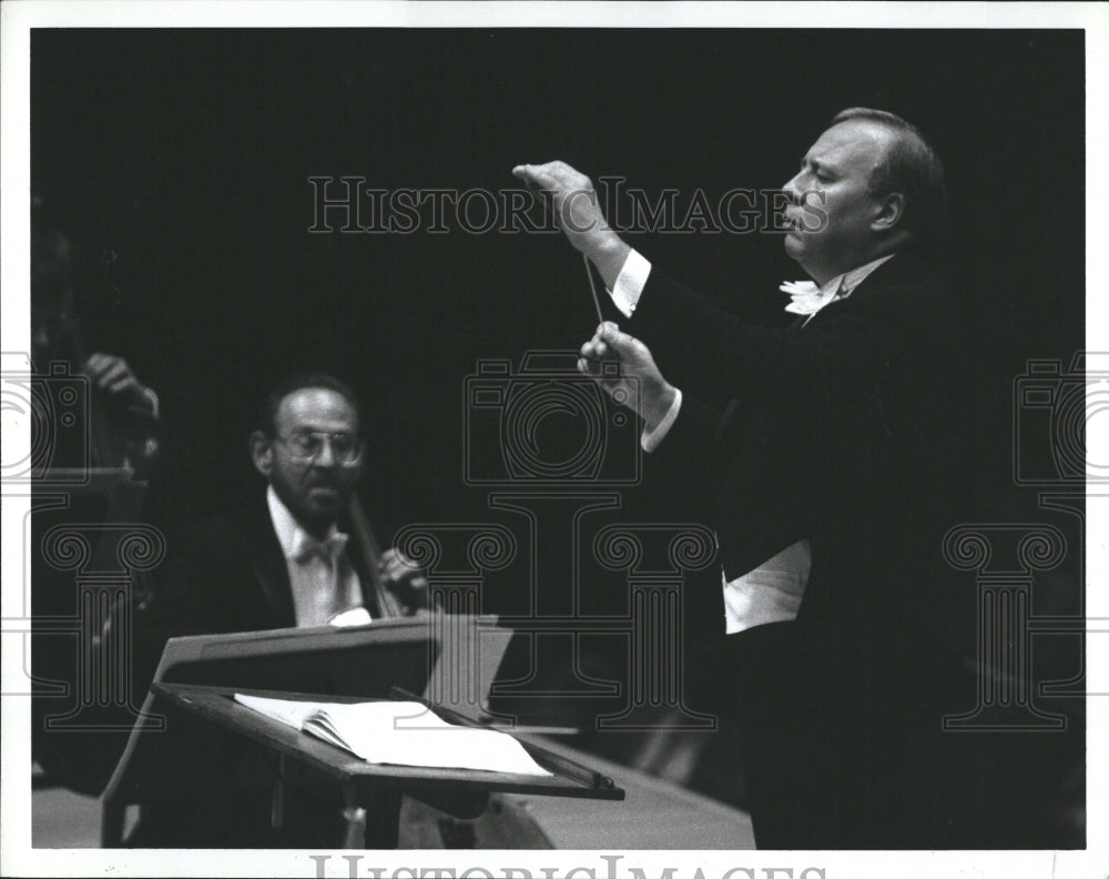 1993 Photo Detroit Symphony Music Dir. Neeme Jarvi - Historic Images