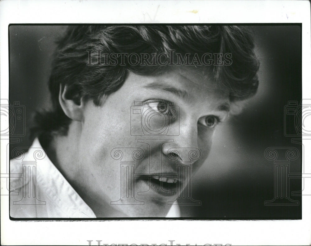 1981 Press Photo Closeup Portrait Actor Mark Lee - RRV03293 - Historic Images