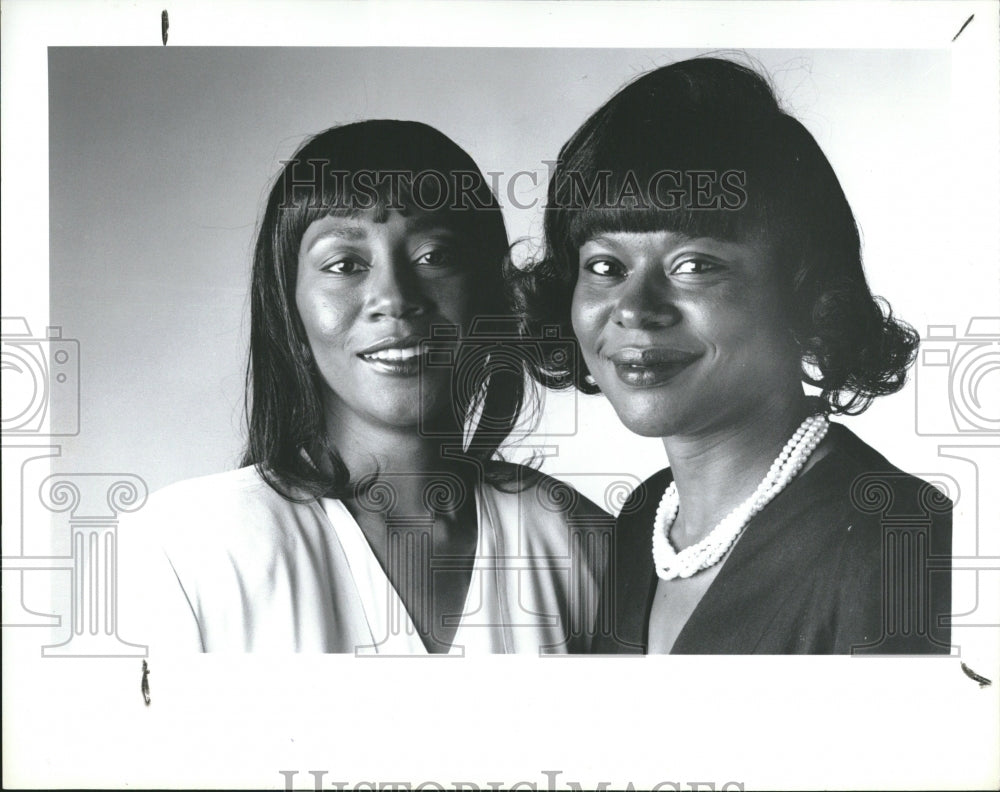 1993 Press Photo Entertainers The Lee Sisters - Historic Images