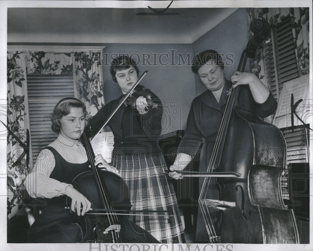 1957 Detroit Womens Symphony - Historic Images