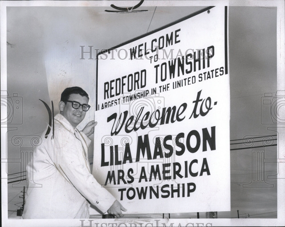 1961 Lila Masson Mrs America Township - Historic Images