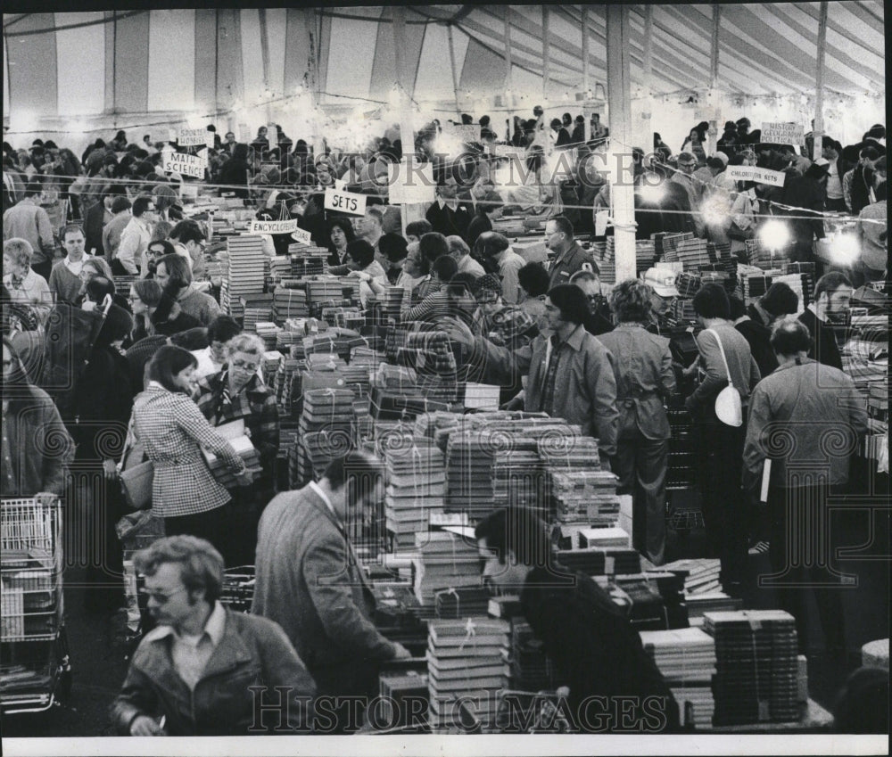 1975 Brandeis University Used Book Sale-Historic Images