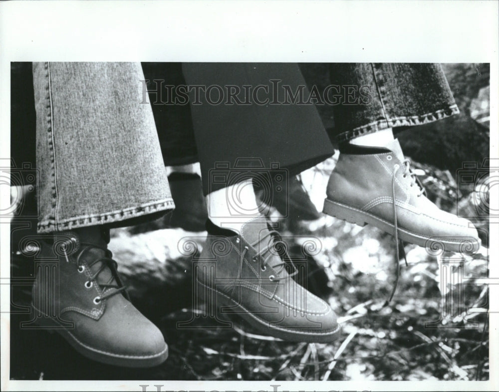 1993, Esprit work boots chamois nubuck girls - RRV03995 - Historic Images