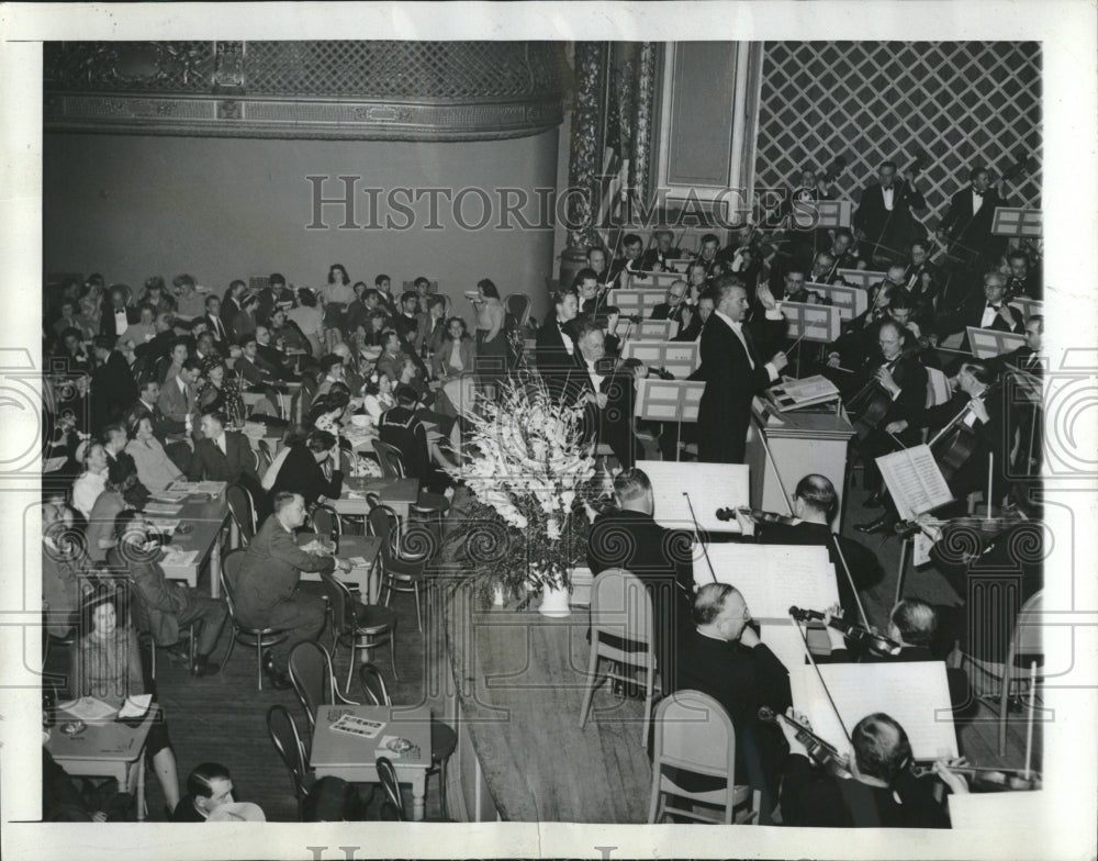 1942 Press Photo Boston Symphony Orchestra dinner - RRV04011 - Historic Images