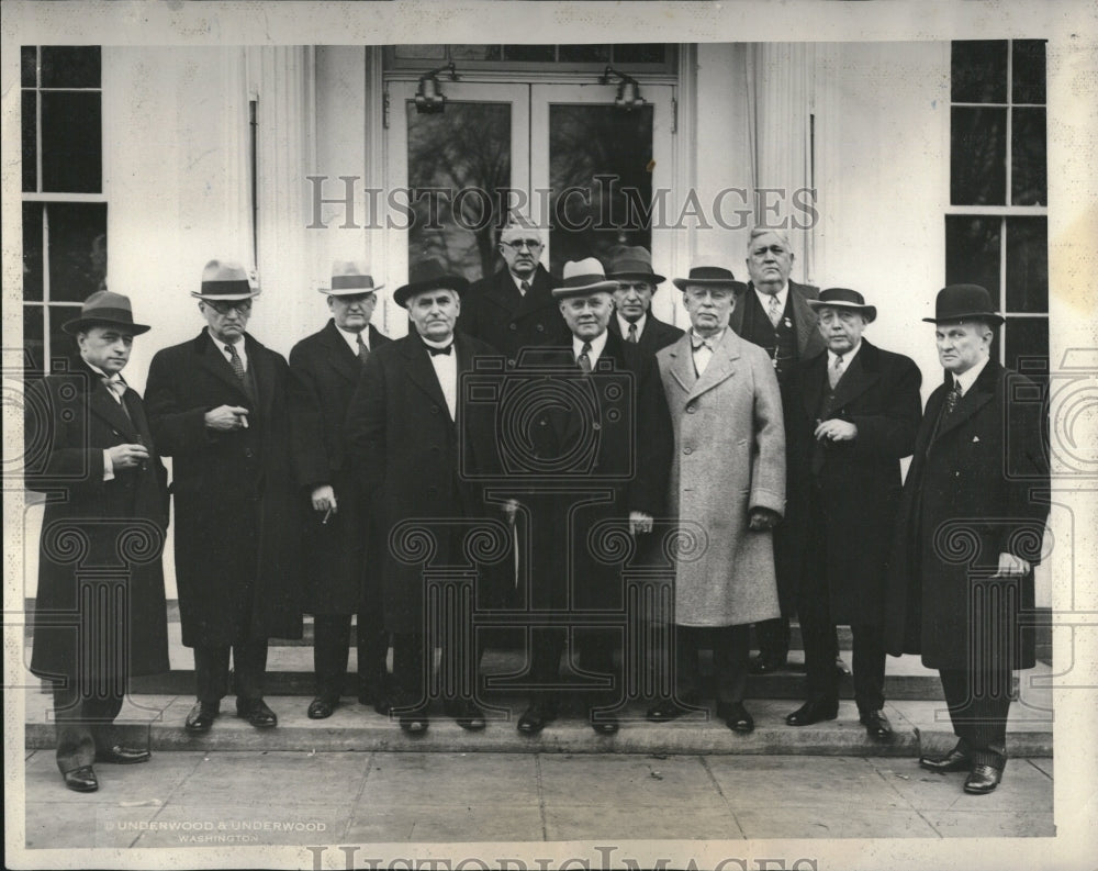 1932, AFL Delegation White House Visit - RRV04167 - Historic Images