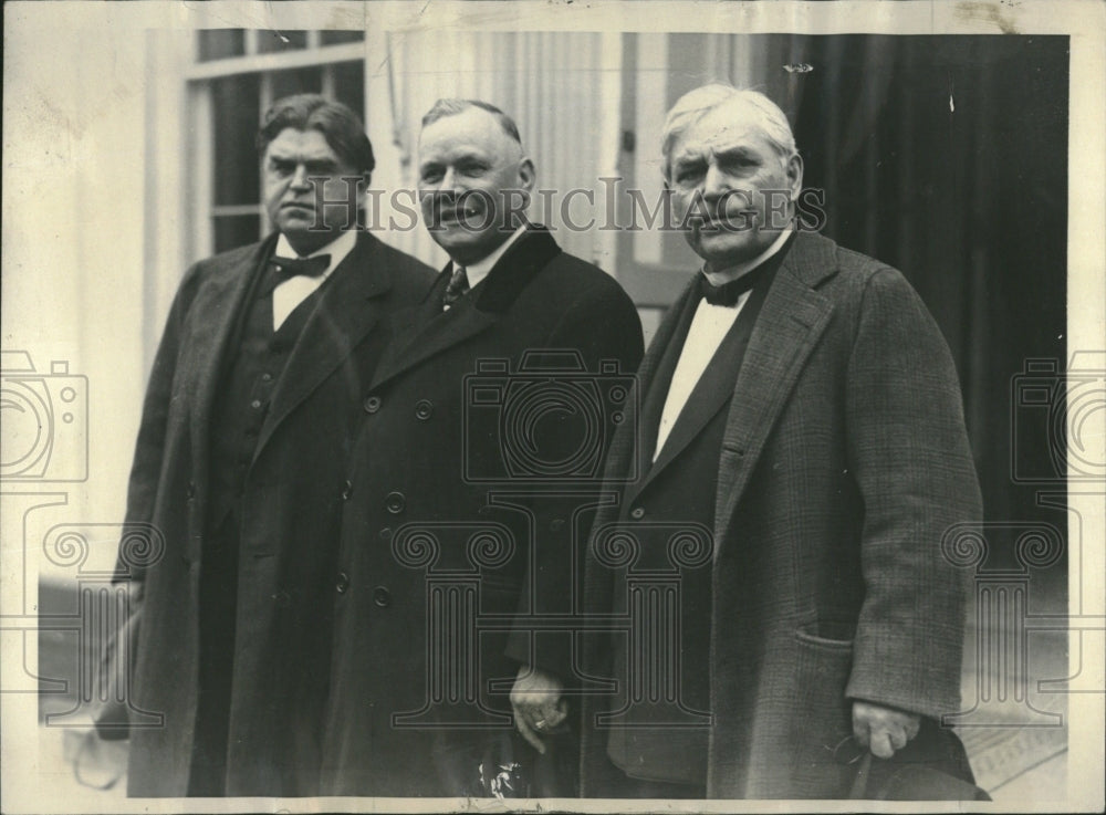 1927 Press Photo William Green Morrison Lewis Labor - RRV04179 - Historic Images