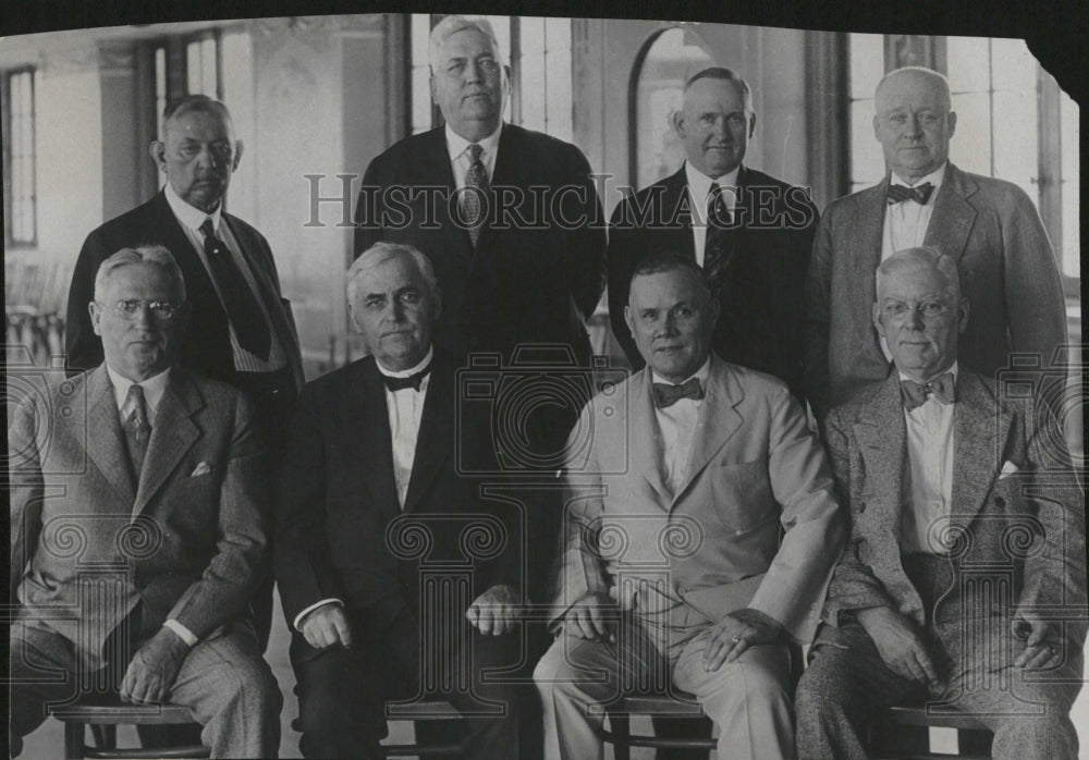 Press Photo AFL Executive Council Conf Atlantic City - RRV04199 - Historic Images