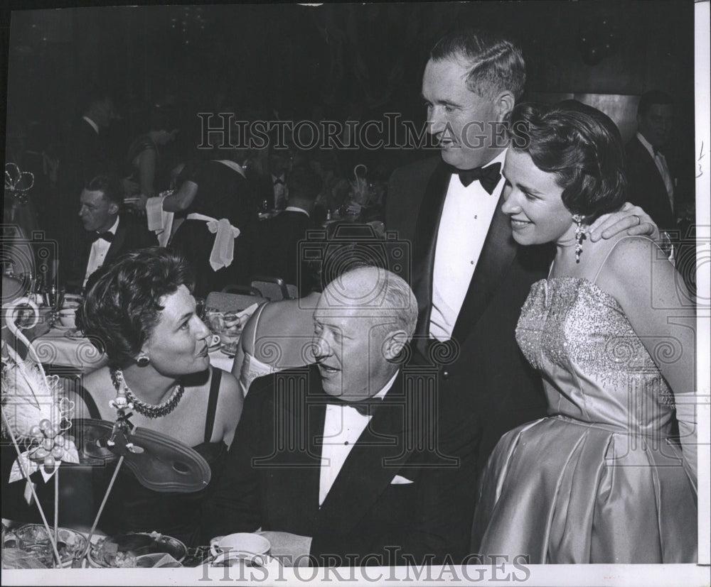 1961, Mr. And Mrs. Walter C. Emery Table-Hop - RRV04611 - Historic Images