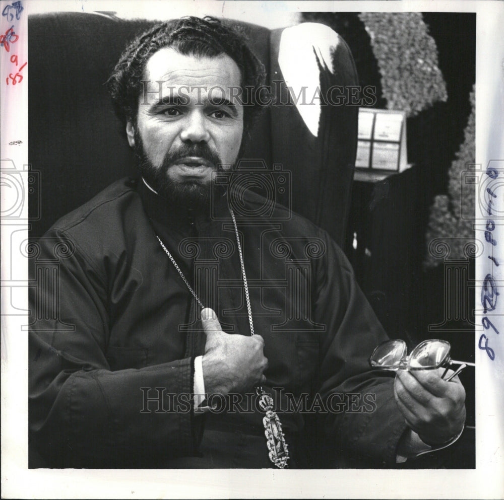 1983, Bishop Anthimos Greek Orthodox - RRV04627 - Historic Images