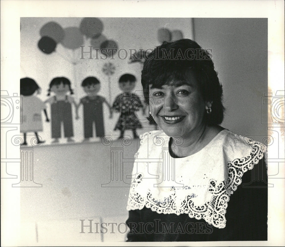 1987 Press Photo Erlinda  Archuleta principal - Historic Images