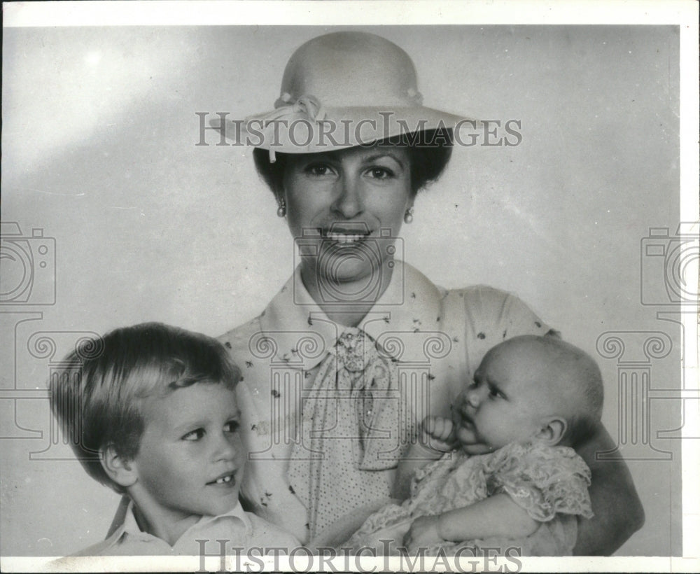 1982 Princess Anne Of England With Children - Historic Images