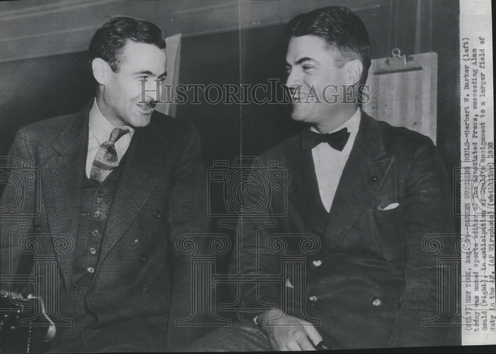 1938, Herbert W. Barker New AP Sports Editor - RRV04677 - Historic Images