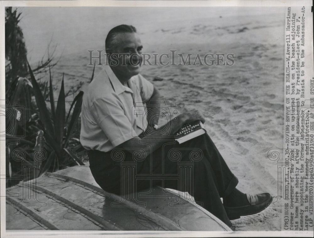 1960 Press Photo Averill Harriman Ambassador Kennedy - RRV04789 - Historic Images