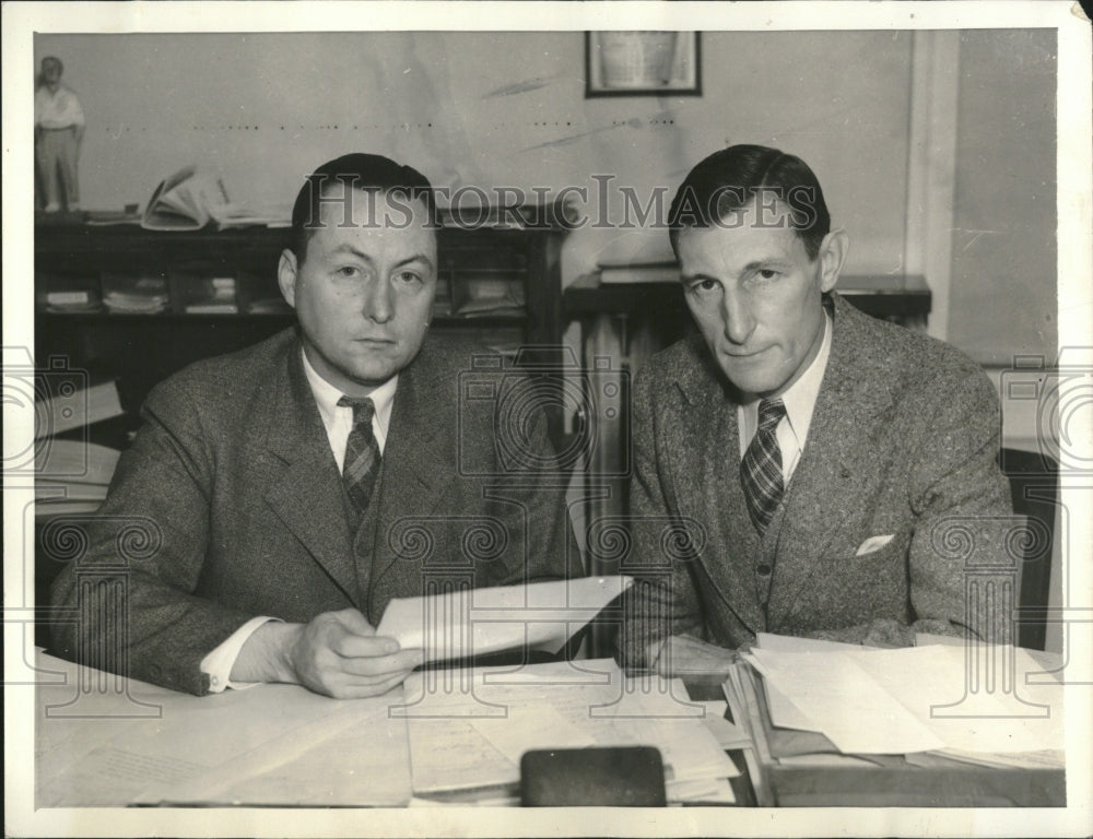 1935, Defense counsel for Haptmann. - RRV04971 - Historic Images