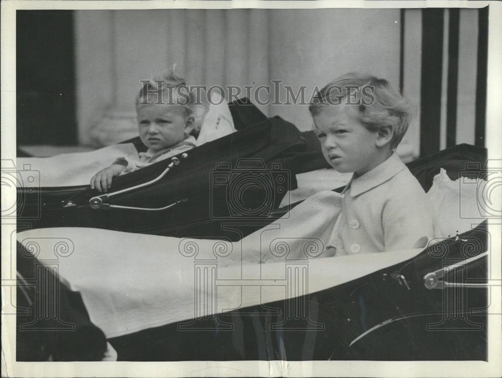 1938, Prince Edward and Princess Alexandra - RRV05357 - Historic Images