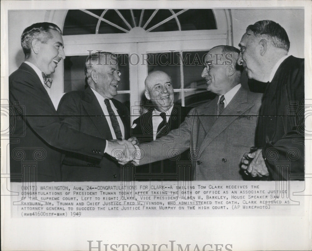 1949 Press Photo Washington Justice Supreme Court Oath - RRV05485 - Historic Images