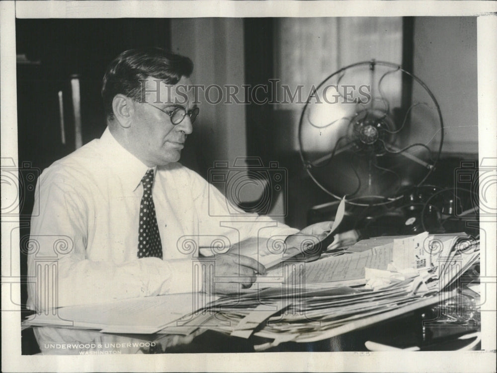 1932 Press Photo Secretary Labor William Washington - RRV05513 - Historic Images