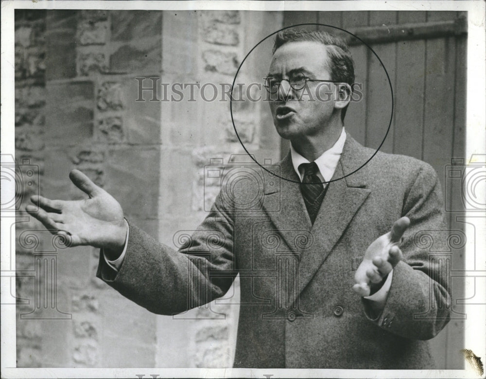 1946 Press Photo Stafford Cripps British Labor Party - RRV05825 - Historic Images