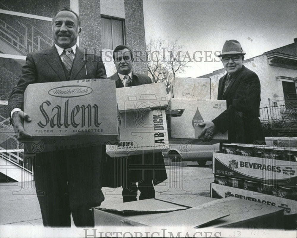 1970 Colorado Boys Ranch Gift Boxes Donated - Historic Images