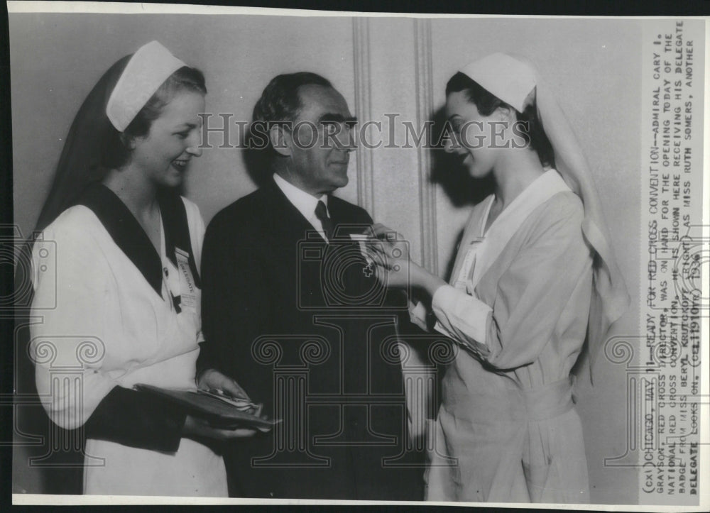 1936, Red cross Director Convention hand - RRV06051 - Historic Images