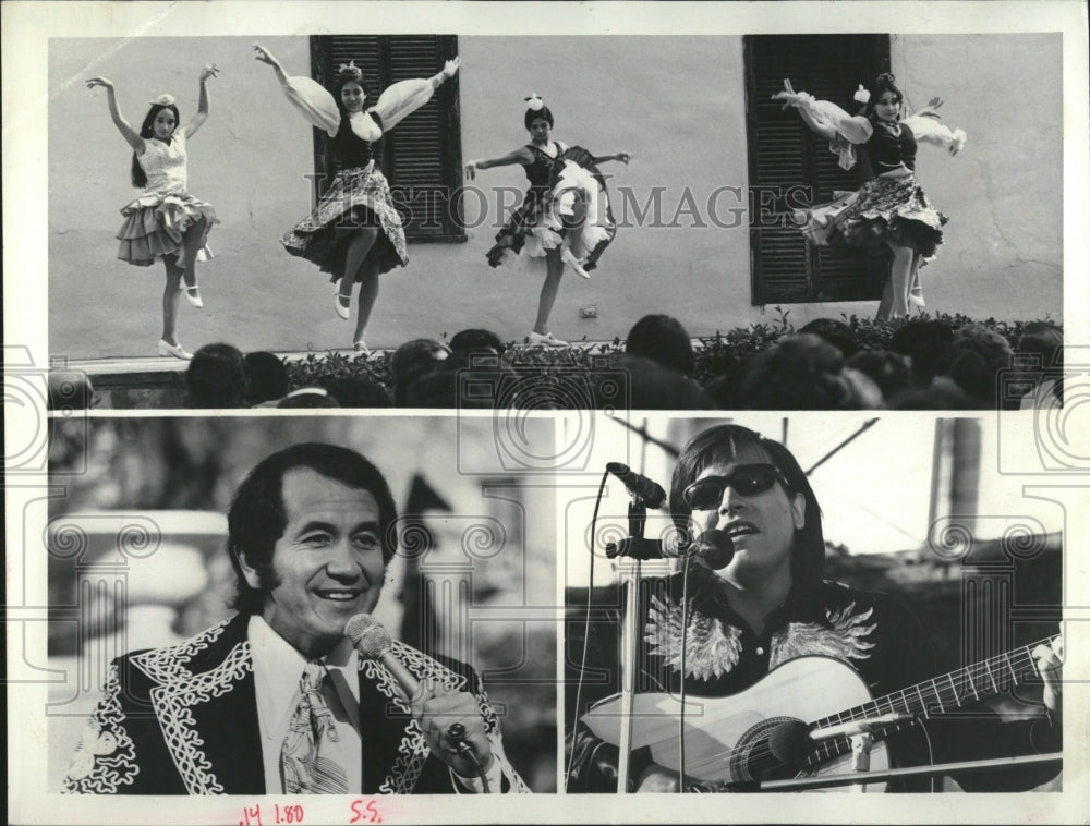 1974 Press Photo Latino Trini Lopez Jose Feliciano - RRV06383 - Historic Images