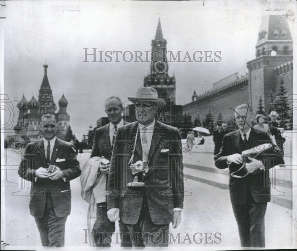 1959 Westren Governors Visit Kremlin Soviet - Historic Images