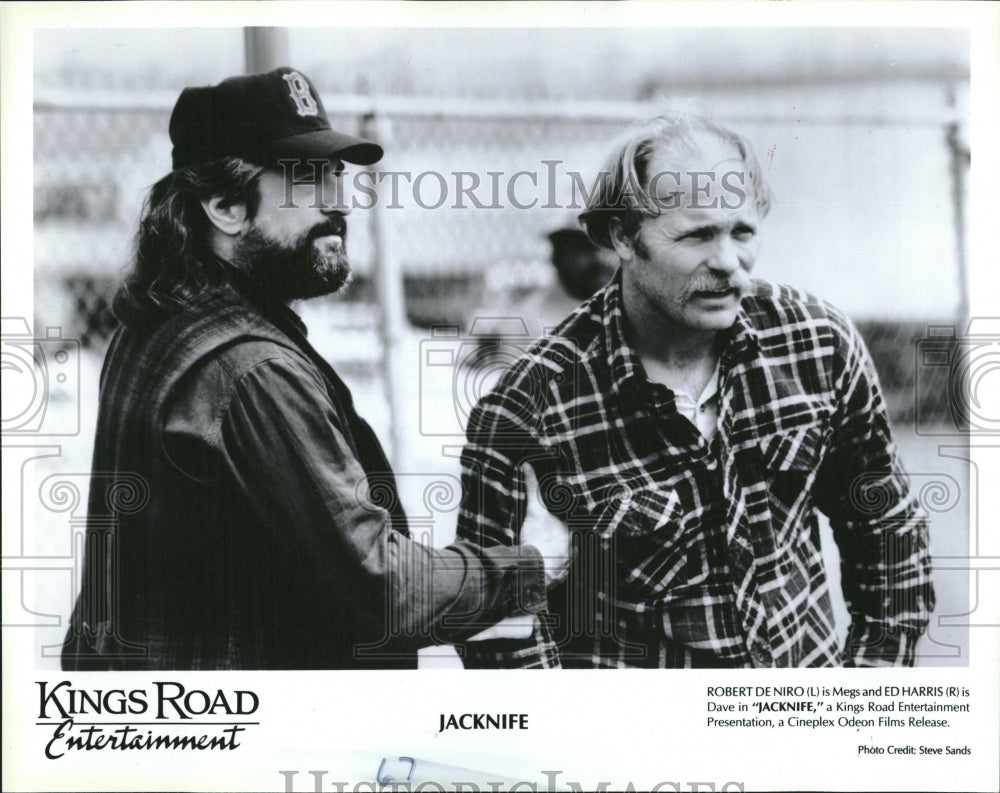 1989, Robert De Niro Ed Harris Jacknife - RRV06845 - Historic Images