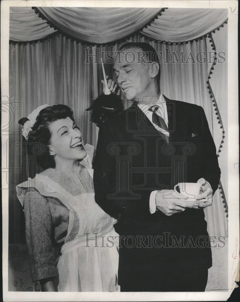 1959 Press Photo Comedienne Nancy Walker Big Party Host - RRV06935 - Historic Images