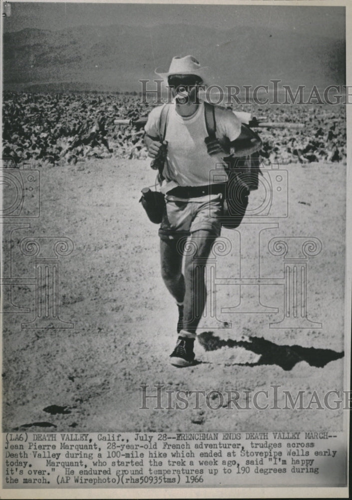 1966, Jean Pierre Marquant Death Valley - RRV07005 - Historic Images