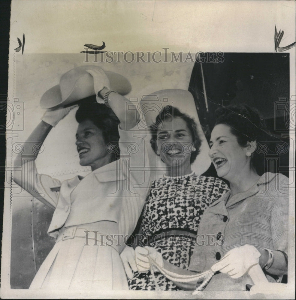 1960 Press Photo Mrs. Lyndon B. Johnson - Historic Images