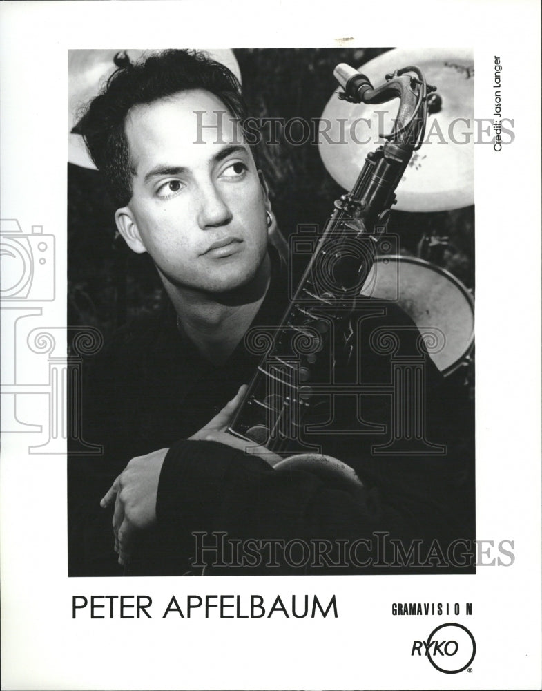 1996 Peter Apfelbaum American Jazz pianist - Historic Images